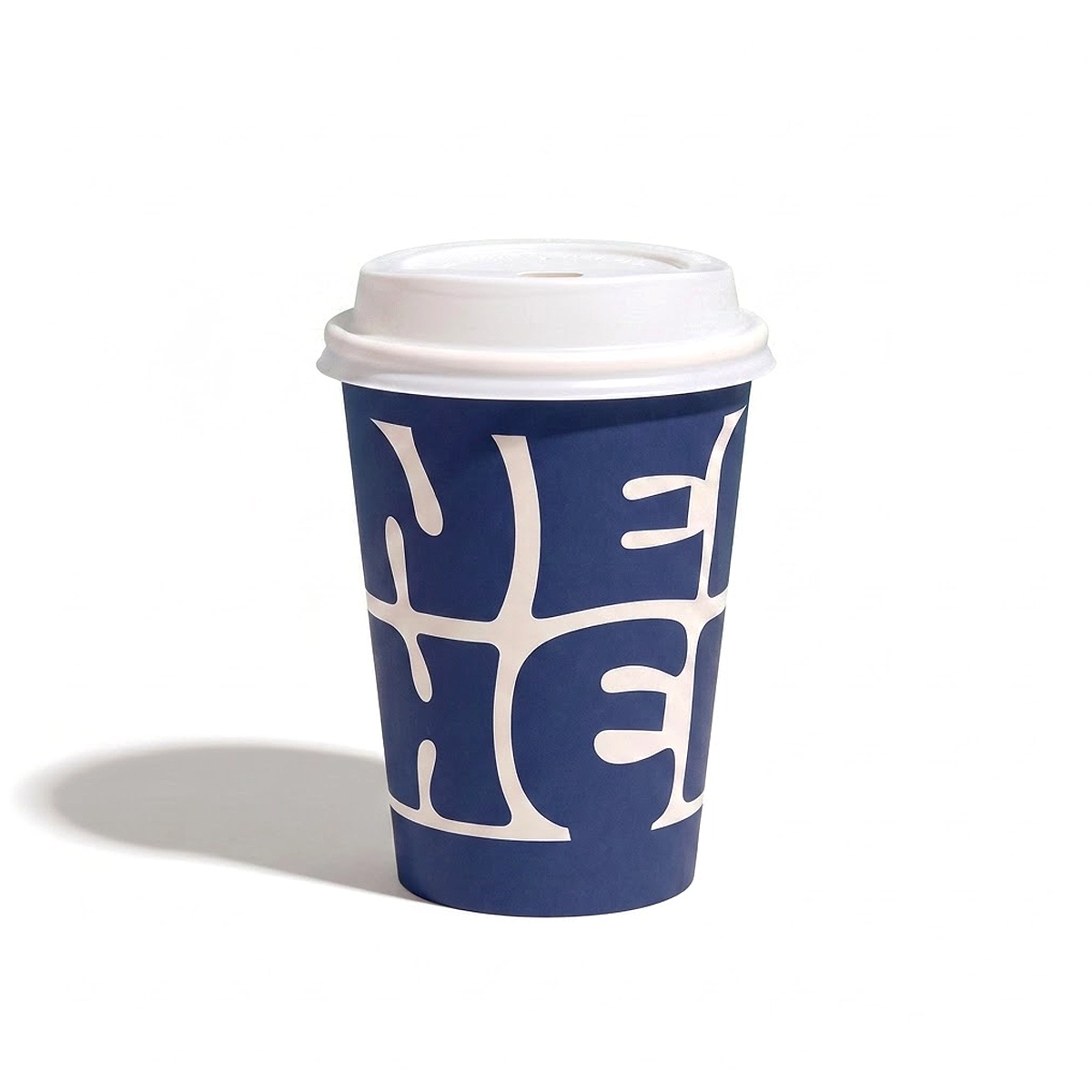 Double-wall printed cup