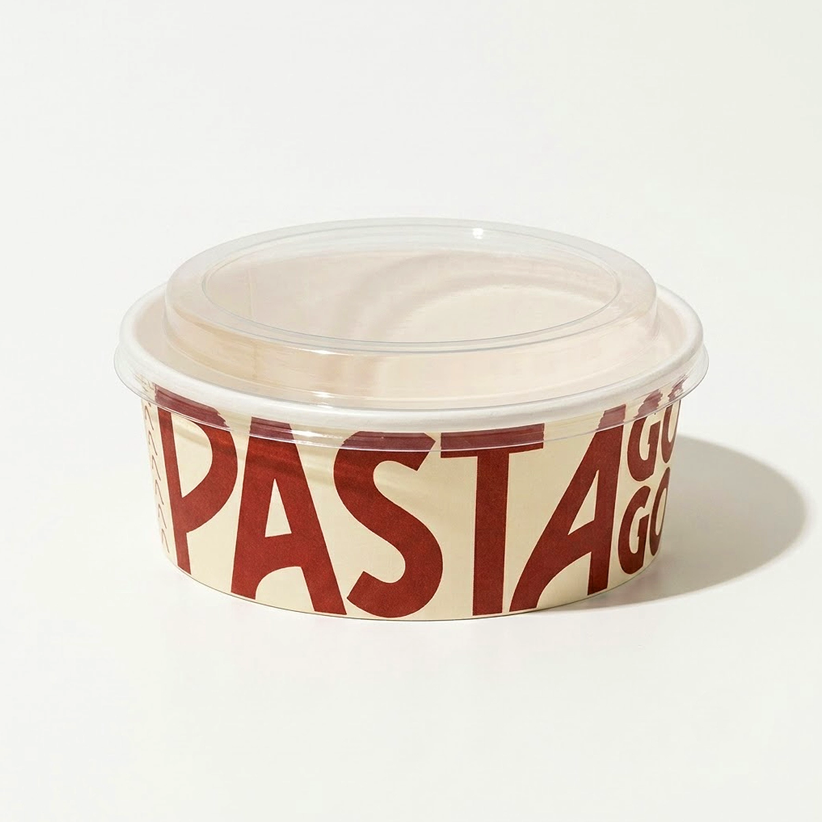 Printed bowl for salads and cold meals