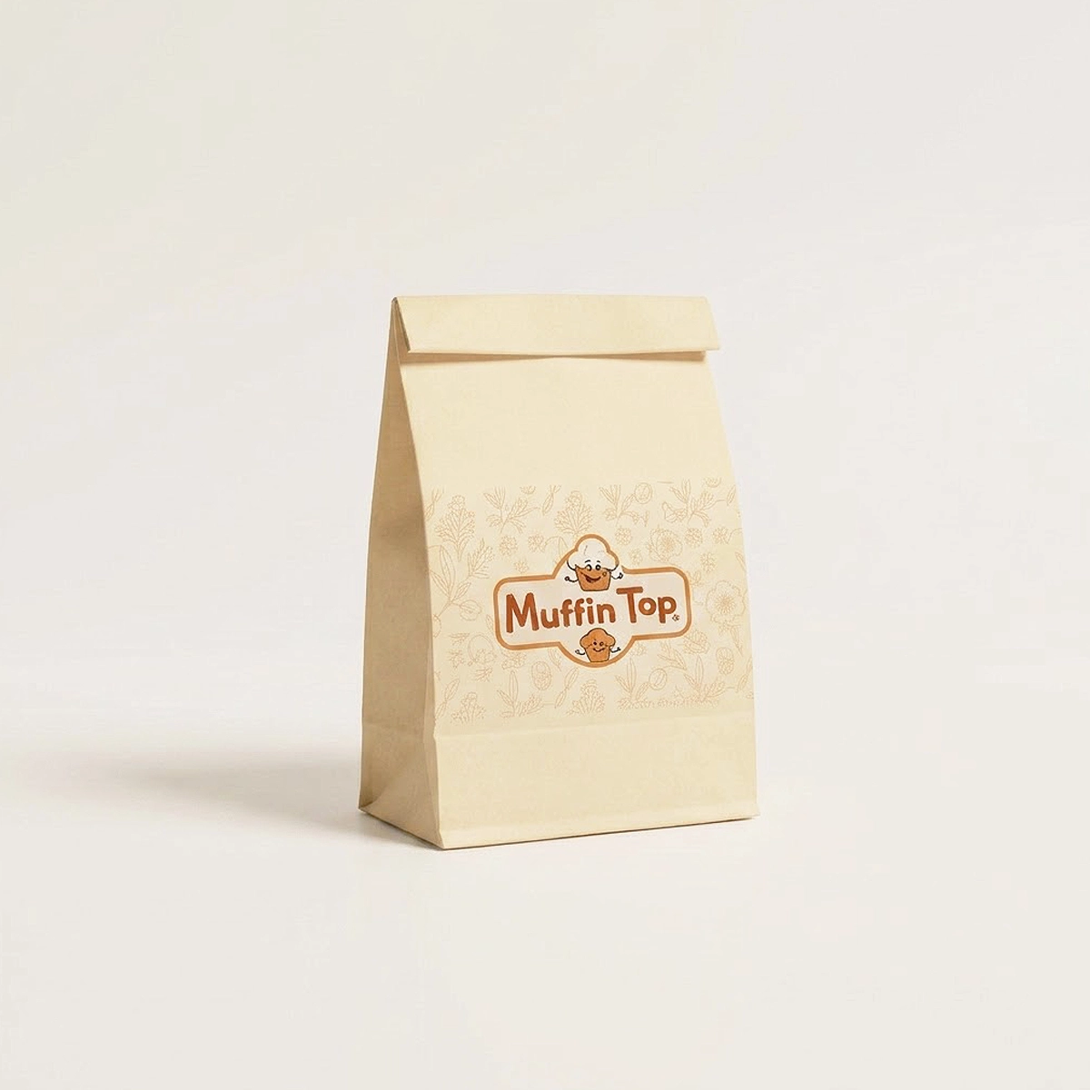 Custom printed pastry bag