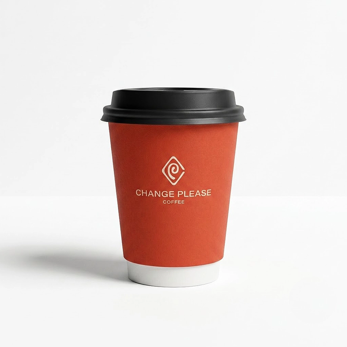 Single-wall printed cup
