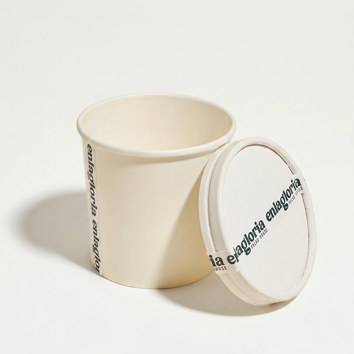 Custom printed soup bowl